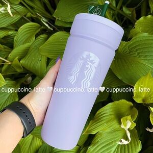 💜LAST ONE✨Starbucks Fall2024 Matte Lilac Siren Soft Touch Leak Proof SS Tumbler